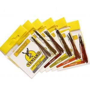 Veniard Hand Stripped Peacock Quill