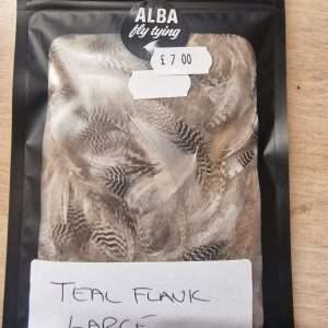 Alba Fly Tying Teal Flank Feathers
