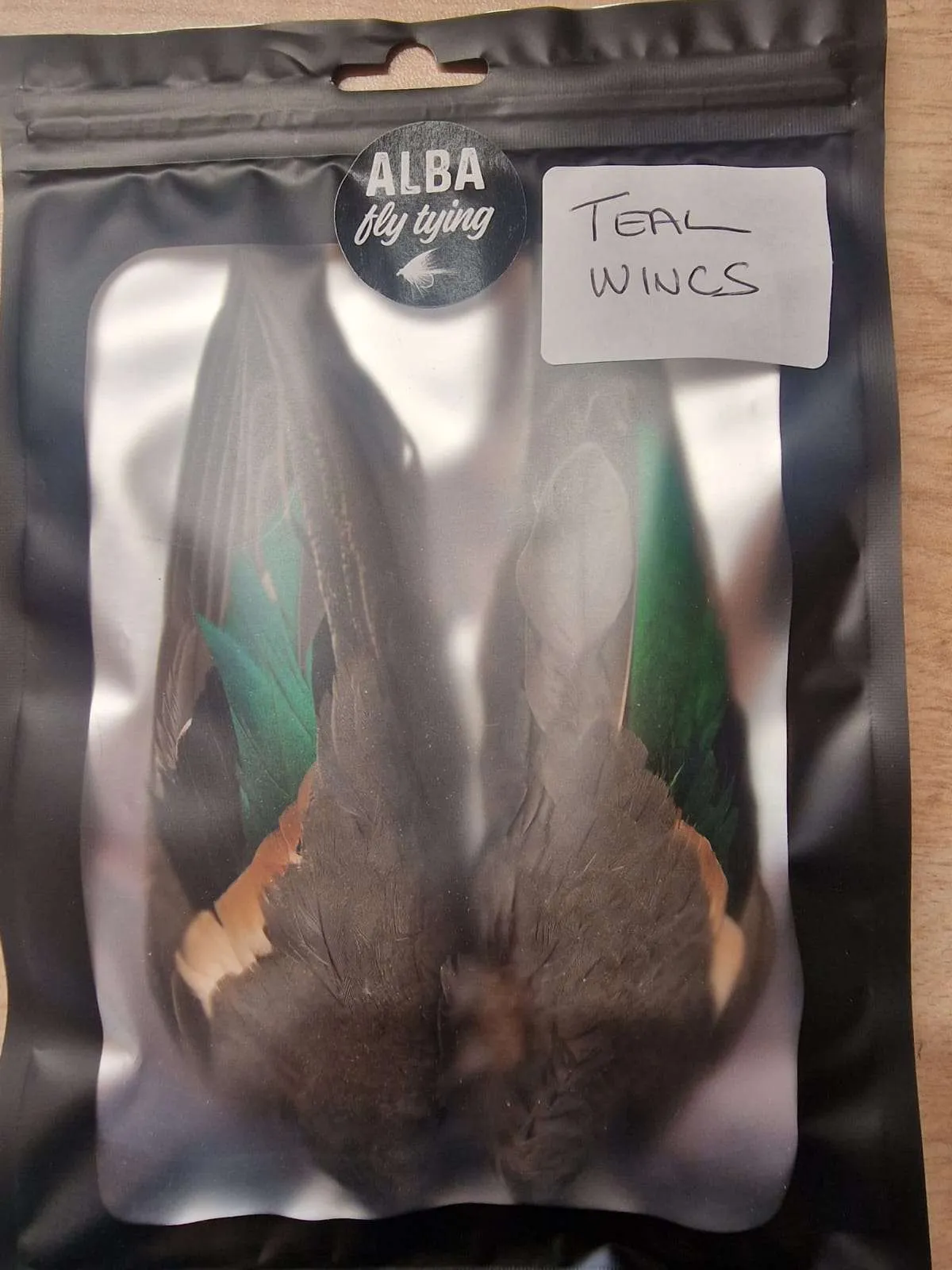 Alba Fly Tying Teal Wings